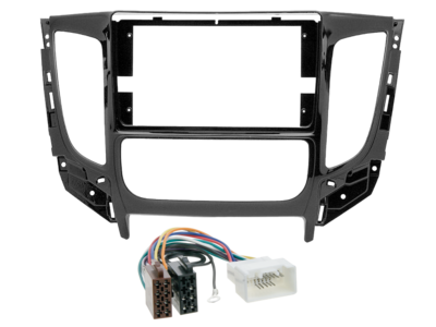 2-DIN inbouwkit voor 9-inch radio Mitsubishi L200 en Triton – afbeelding 1