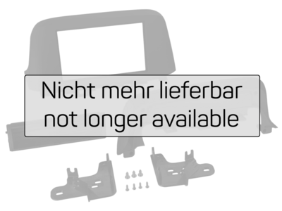 2-DIN Paneel Hyundai Kona 2018> - Zwart