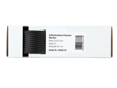 Gevlochten Kabelbescherming Mini Box 25.4 - 57.2 mm / Lengte 5 meter