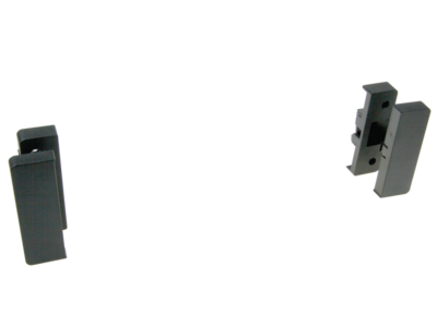 1-DIN Paneel Seat Leon (1M1) / Toledo (1M2) - Zwart
