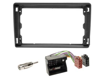 ACV - 2-DIN inbouwkit voor 9-inch radio Ford C-Max/Fiesta/Focus/Fusion/Galaxy/Kuga/S-Max/Tour - artikel 691114-91-1-1