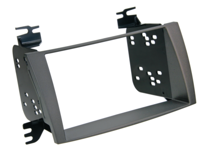 2-DIN Paneel Hyundai Sonata (NF) 2009- 2010 - Zwart