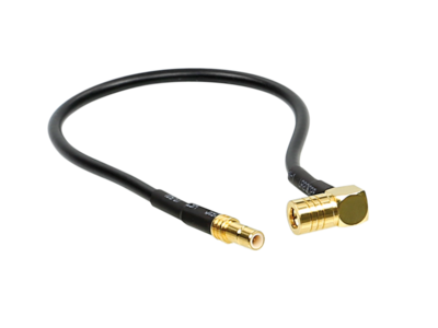 Antenne Adapter SMB (m) naar SMB (f) 90°