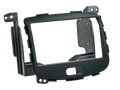 2-DIN Paneel Hyundai I10 (PA) 2008-2013 - Rubbertouch zwart