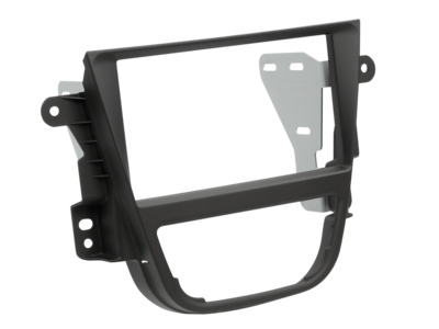 2-DIN Paneel Opel Mokka 2012-2016 - Zwart