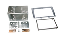 2-DIN Paneel Peugeot 308 (4**) 2007-2009 / 308 SW (4**) 2008-2009 - Zilver