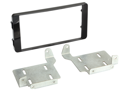 2-DIN Paneel Mitsubishi ASX 2014-2018 - Piano Zwart