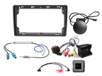 ACV - 9" Kit Citroen/Fiat/Peugeot/Toyota zwart RD4 SWC/PDC - 2-DIN Kit - artikel 691040-91-1-2