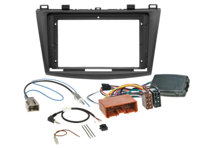 ACV - 2-DIN inbouwkit voor 9-inch radio Mazda 3 SWI/antenne - artikel 691170-91-1-3
