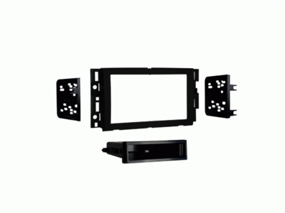 2-DIN Paneel GMC/Suzuki/Chevrolet/Hummer-> - Zwart