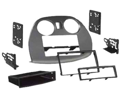 2-DIN Paneel Mitsubishi Eclipse (4G) 2005-2012 - Zwart
