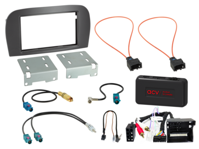 2-DIN-Kit Mercedes SL-Klasse (R230) 03/2006–12/2011
