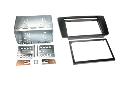 2-DIN Paneel Skoda Octavia (1Z) / Skoda Yeti (5L) - Zwart