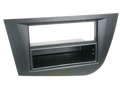 2-DIN Paneel Seat Leon (1P/ 1PN) 09/2005-03/2009 - zwart