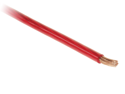 Voedingskabel 10,00 mm² rood 100 Meter