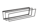 1-DIN Paneel Citroën C2/ C3/ C4/ C6/ Jumper/ Jumpy - Peugeot 307/ 1007 - Zwart