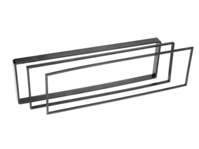 1-DIN Paneel Citroën C2/ C3/ C4/ C6/ Jumper/ Jumpy - Peugeot 307/ 1007 - Zwart
