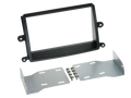 2-DIN Paneel Mitsubishi L 200 (KAOT) 2006-2015 - Zwart