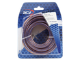 Luidspreker kabel 2 x 1,50 mm transparant blauw 10 Meter