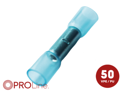 Waterdichte (door verwarming) kabeldoorverbinder HSC blauw 1.5-2,5mm2...