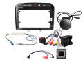 ACV - 9" Kit Peugeot 308 2007-2015 piano zwart RD4 SWI/PDC - 2-DIN Kit - artikel 691041-90-1-3