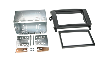 2-DIN Paneel Mercedes Benz A-Klasse/ B-Klasse/ Vito/ Viano - zwart