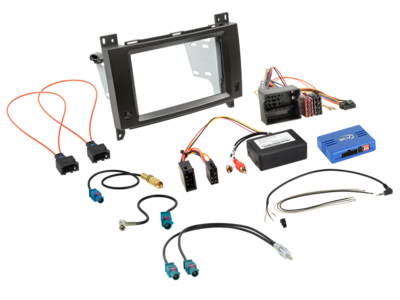 2-DIN Kit Diverse Mercedes Benz SWI/Analoog/Antenne