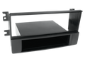 1-DIN Paneel met aflegbakje. Kia Sorento (BL/JC Facelift) 2006-2009 - Zwart