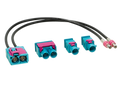 Antenne Adapter Set Dubbel-FAKRA (w) > 1x Dubbel / 2x Enkel
