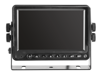 LCD monitor 5" Instelbare beeldlijnen 3x RCA input
