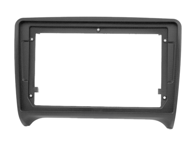 2-DIN 9" paneel Audi TT (8J) 04/2006 - 03/2014 zwart