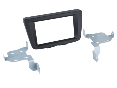 2-DIN Paneel Suzuki Baleno 2016-2019 - Zwart