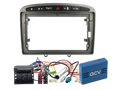 ACV - 9" Kit Peugeot 308 2007-2015 grijs CAN Bus Pro - 2-DIN Kit - artikel 691041-90-2-1