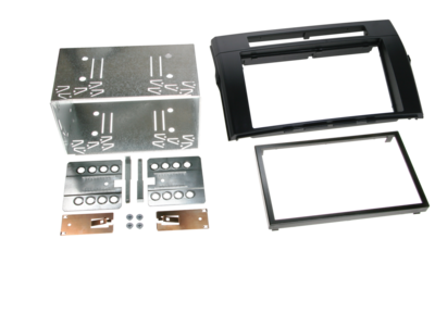 2-DIN Paneel Toyota Corolla Verso (R1) 2004-2009 - zwart