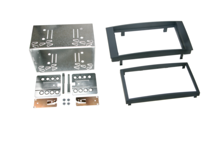 2-DIN Paneel VW T5 Transporter(7H) / Multivan (7H) Touareg I (7L) - Zwart