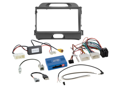 ACV - 2-DIN inbouwkit voor 9-inch radio Kia Sportage (SL) 2010 - 2016 24Pin/18Pin SWI/antenne Pro - artikel 691178-90-1-5
