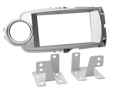 2-DIN Paneel Toyota Yaris 2011-2014 - Zilver