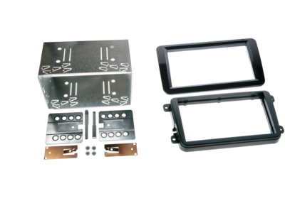 2-DIN Paneel Seat - Skoda - VW - Piano Zwart