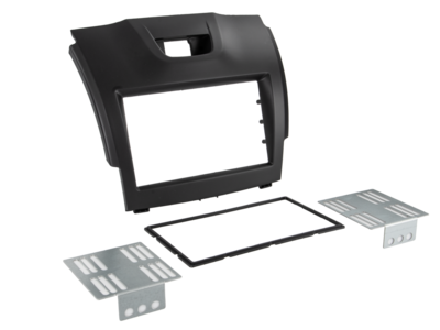 2-DIN Paneel Isuzu D-Max 2012-2019 - Zwart