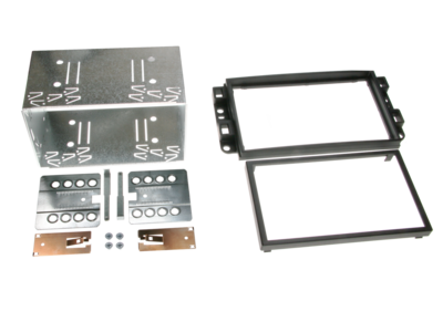 2-DIN Paneel Chevrolet Epica (KLAL) - Aveo (KLAS) - Captiva (KLAC) - Zwart