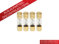 AGU zekering 20 Ampere (zilver) 4 stuks in blister
