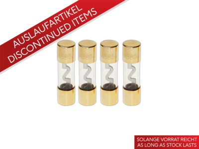AGU zekering 20 Ampere (zilver) 4 stuks in blister