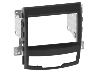 2-DIN Paneel SsangYong Korando (KS) 2010-2013 - Zwart