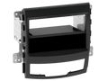 2-DIN Paneel SsangYong Korando (CK) 2010-2013 - Zwart