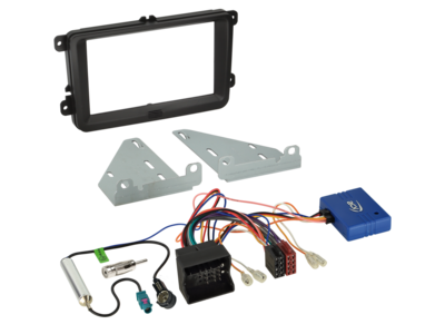 2-DIN Kit Seat - Skoda - VW - zwart