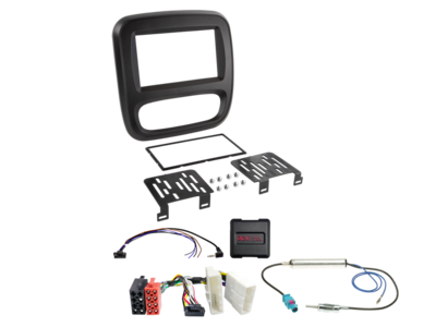 2-DIN kit Fiat/Nissan/Opel/Renault handmatige klimaatregeling