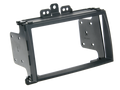 2-DIN Paneel Hyundai I20 2009-2012 - Rubbertouch Zwart