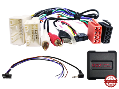 S.W.I. Hyundai/Kia Voertuigen 24Pin/18Pin Multilead USB/AUX (42shy019, 42ski015)