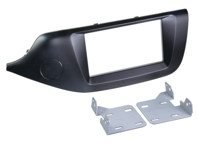 2-DIN Paneel Kia Cee'd (JD) / Cee'd SW (JD) / Pro Cee'd (JD) - Zwart