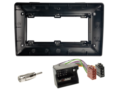 ACV - 2-DIN inbouwkit voor 9-inch radio Ford Fiesta/Fusion antenne - artikel 691120-91-1-1